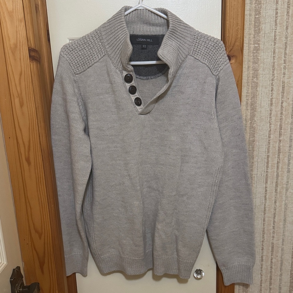 Gray Men's Sweater
